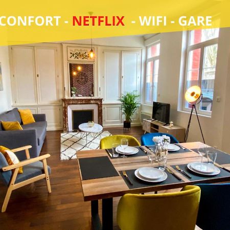 Charmant T2 Hyper-Centre, Netflix, Gare Amiens Exterior foto