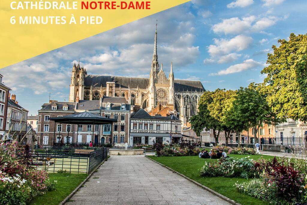 Charmant T2 Hyper-Centre, Netflix, Gare Amiens Exterior foto